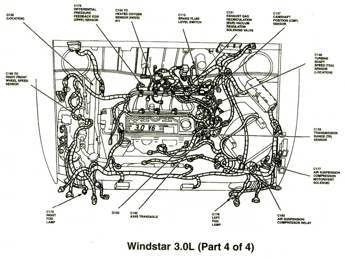 Windstar 3.0L  4 часть